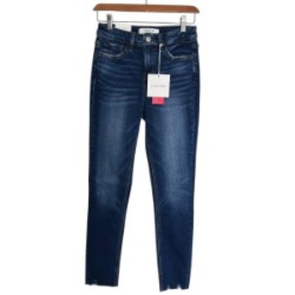 NWT Lovervet High Rise Crop Skinny Jeans 25